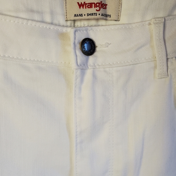 NWT Wrangler White High Rise Unforgettable Skinny Ankle Jeans Womens Size 14 - Picture 4 of 16
